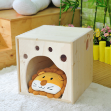 미르와나무 원목 강아지집 큐브, 무도장