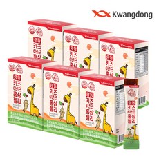 광동 6년근 키즈홍삼젤리 /홍삼농축액 6년근홍삼, 6박스, 30포