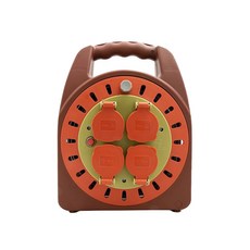 세이즈 X2 IP-20M-1 5SQ-초콜릿 전기 릴선, 20m, 1개