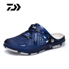 2022 Daiwa 낚시 신발 남성용 여름 비치 샌들 아웃도어 가벼운 통기성 슬리퍼 미끄