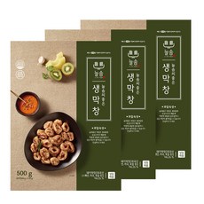 늘솜 돼지 생막창 소스포함 500gx3팩 1세트, 500g, 3개
