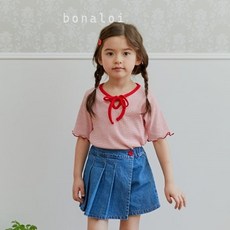 보나로이)몰리줄무늬티 V0405