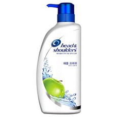 헤드앤숄더 애플 프레쉬 샴푸 사과향, 850ml, 1개