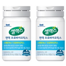 셀렉스 면역 프로바이오틱스 9g, 30정, 2개