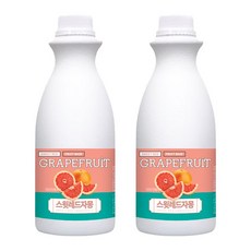 스윗 레드자몽 농축액 1.2kg 2개세트, 단품, 옵션선택:본품