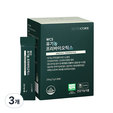 뉴트리코어 유기농 프리바이오틱스 30p, 210g, 3개