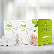 베지터블 코인 티슈, 300개입, 2개