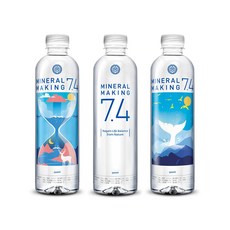 [미네랄메이킹] 천연 알칼리수 미네랄 메이킹 7.4 500ml, 사슴, 1박스 - 20병