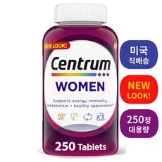 (센트룸) 포 우먼 250 대용량 센트룸 여성을 위한 종합비타민 미네랄 8개월분 250정