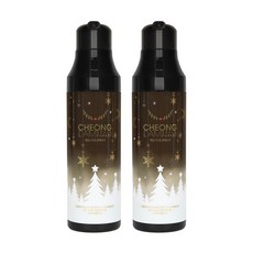청담스타일 포레스트 블랙체인지 샴푸 골드라벨 200ml 자연갈색 홀리데이 에디션, 2개
