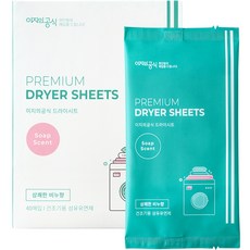 이지의공식 드라이 시트 건조기용 섬유유연제 상쾌한 비누향, 1개