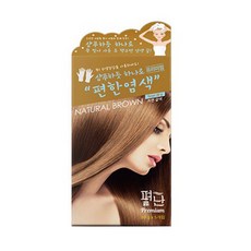 펴난 프리미엄 염색약 5p, 1개, 내츄럴브라운