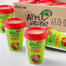 빙그레 쥬시쿨 사과 에이드, 250ml, 10개입