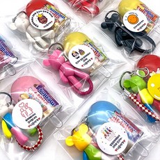 더나은 포포베 어린이집 유치원 생일 할로윈 크리스마스 친구 선물 답례품 구디백 간식 세트, 혼합색상