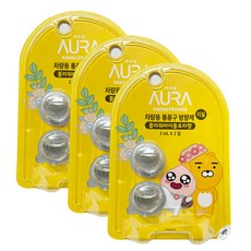 카카오프렌즈 차량용 통풍구형 리필 2ml x 2입 플라워바이플로라, 3개