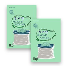 아몬드 분말 1 kg x 2개 총 2kg/아몬드 가루/아몬드 파우더, 1개