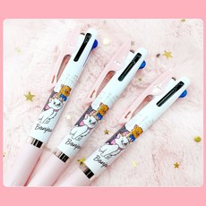디즈니 마리캣 제트스트림 3색볼펜