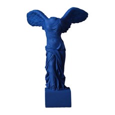 가정 장식 탁상용 Samothrace 그리스 여신 동상의 날개, 파란색