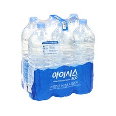 롯데 아이시스 ECO 무라벨 2L 12병 생수, 12개
