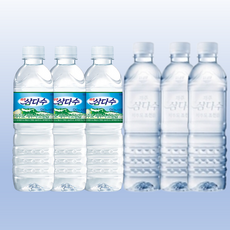 삼다수 500ml 20개 40개 60개 80개 먹는 에코 물 주문 가정배달, 500미리 20개+ 맛보기물