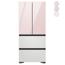 [색상선택형] 삼성전자 비스포크 프리스탠딩 김치냉장고 플러스 방문설치, RQ48A9402AP, 코타 화이트