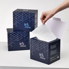 청소시간 초미세먼지잡는 프리미엄 정전기 청소포 60매, 2개