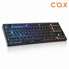 COX 엔데버 텐키리스 RGB TKL 무접점 (BLACK 50g)