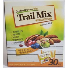 코스트코 골드 오차드 트레일 믹스 견과 25g 30봉, 1개