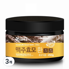 조은약초 프리미엄 국내산 맥주효모환, 250g, 3개