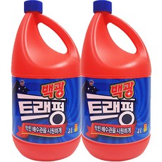 백광 트래펑 배수구세정제, 4L, 2개