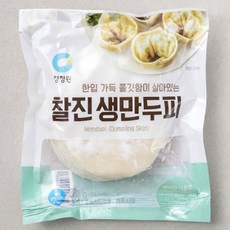 청정원 찰진 생만두피, 4개, 270g