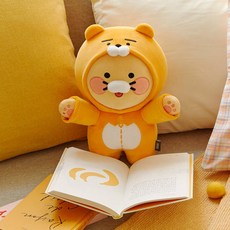 카카오프렌즈 춘식이 라이언 수면잠옷(오렌지) 인형