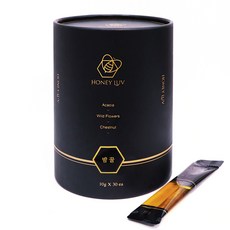 허니럽 꿀스틱 밤꿀 30p, 1개, 300g