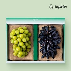 [수플린] 씨없는 어텀크리스피&블랙사파이어 선물세트(각 500g총 1kg 내외), 단품