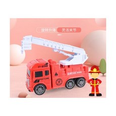 클래식 건설 굴삭기 차량 도시 건설이 장난감 크레인 덤프 트럭 다이캐스트 자동차, Ladder car