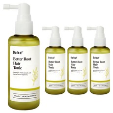 달리프 클로렐라 베러 루트 탈모증상완화 헤어 토닉, 100ml, 4개