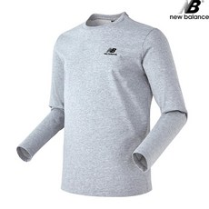 뉴발란스 뉴발란스 NBNDBB1013-GR 베이직 긴팔티 STANDARD FIT 남녀공용 맨투맨
