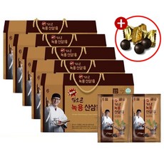 업그레이드 뉴 김오곤 녹용 산삼 배양근 골드 (2개월or3개월or5개월)중 택1 6년근 홍삼 농축액 녹용즙 액기스 엑기스, 5개월분(70mlx30포x5박스+침향환20환), 5개