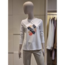 올리비아로렌 NEW. 원포인트 프린트 티셔츠 VOBALYS2111