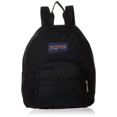 JanSport 잔스포츠 하프 핀트 백팩 배낭 가방 파스텔 라일락, One Size, Black