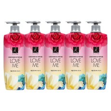 엘라스틴 퍼퓸 컨디셔너 러브미, 600ml, 5개