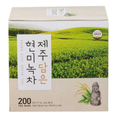 다농원 제주담은 현미녹차, 1.4g, 200개