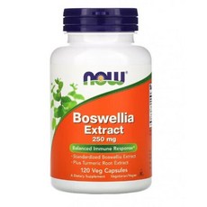 나우푸드 보스웰리아 Boswellia Extract 250 mg 120 식물성 캡슐 Hypromellose calcium laurate
