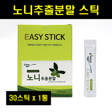 노니분말가루 노니가루 노니 추출물 파우더 노니추출분말 가루 스틱 100% 30포 1통, 1개