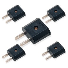 리빙대학 220v -> 110v 변환 국내산 어답터 여행용 일자 어댑터 11 플러그 돼지코, 5P