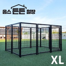 웁스 튼튼 철장 XL 170x72cm 대형견 견사 (천막 별도)