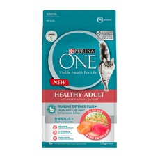 퓨리나 원 캣 1.4kg 면역력 고양이사료, 연어&참치