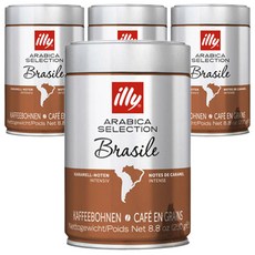 일리 브라질 아라비카 셀렉션 카라멜 노트 인텐스 커피 빈, 1000g, 홀빈(분쇄안함)