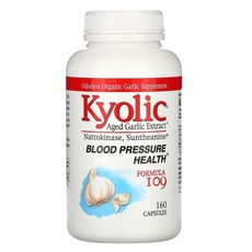 Kyolic 쿄땡 쿄릭 숙성 마늘 나토키나아제 테아닌 160캡슐 약들약 고약사