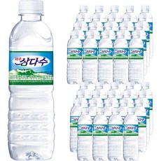 제주 삼다수, 500ml, 80개